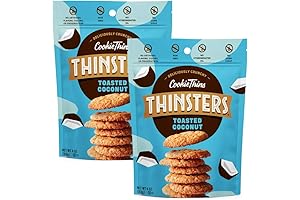 Mrs. Thinster's Toasted Coconut Cookie Thins 16oz Family Pack