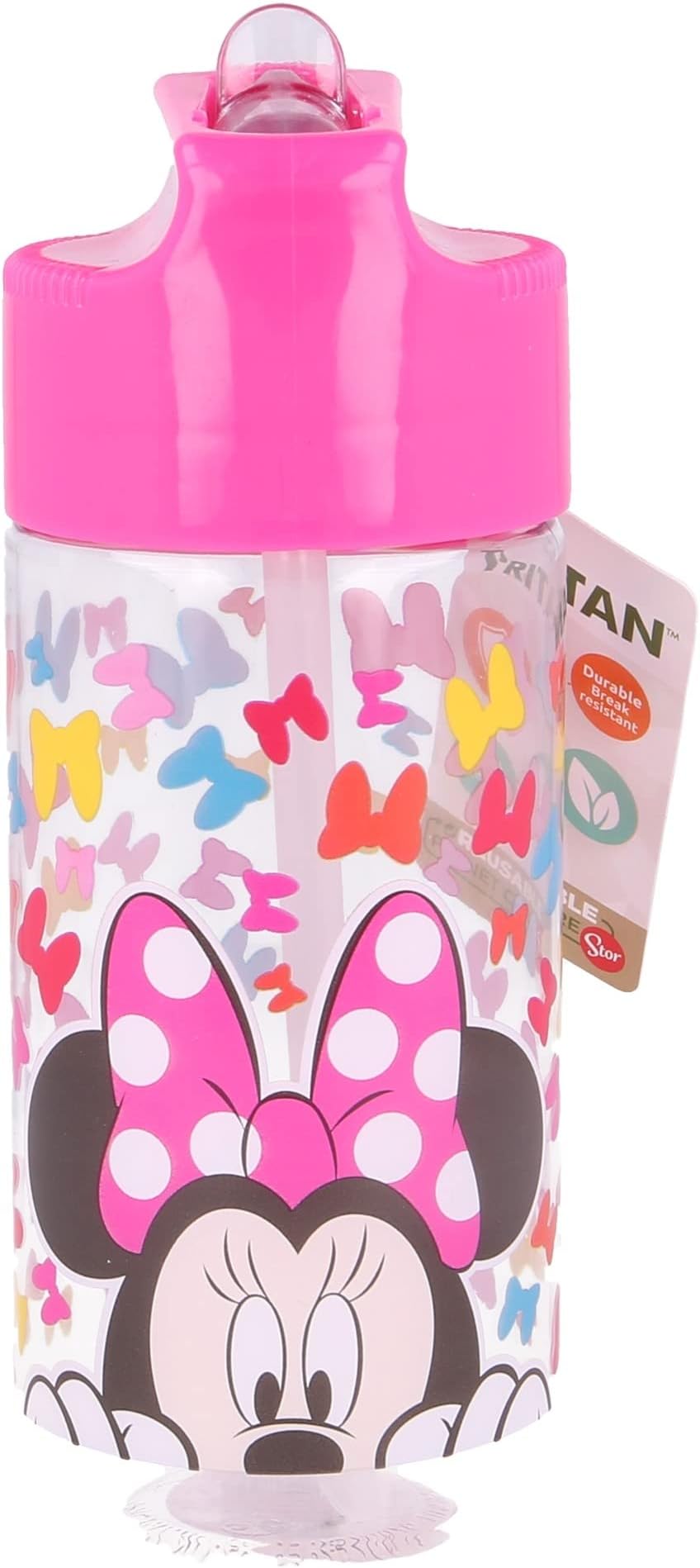 Showay Small Tritan Hydro Bottle 430ml Minnie So Edgy Bows