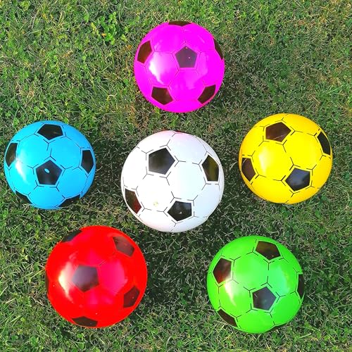 12 Stück Fußball Fußball Kunststoff 20cm