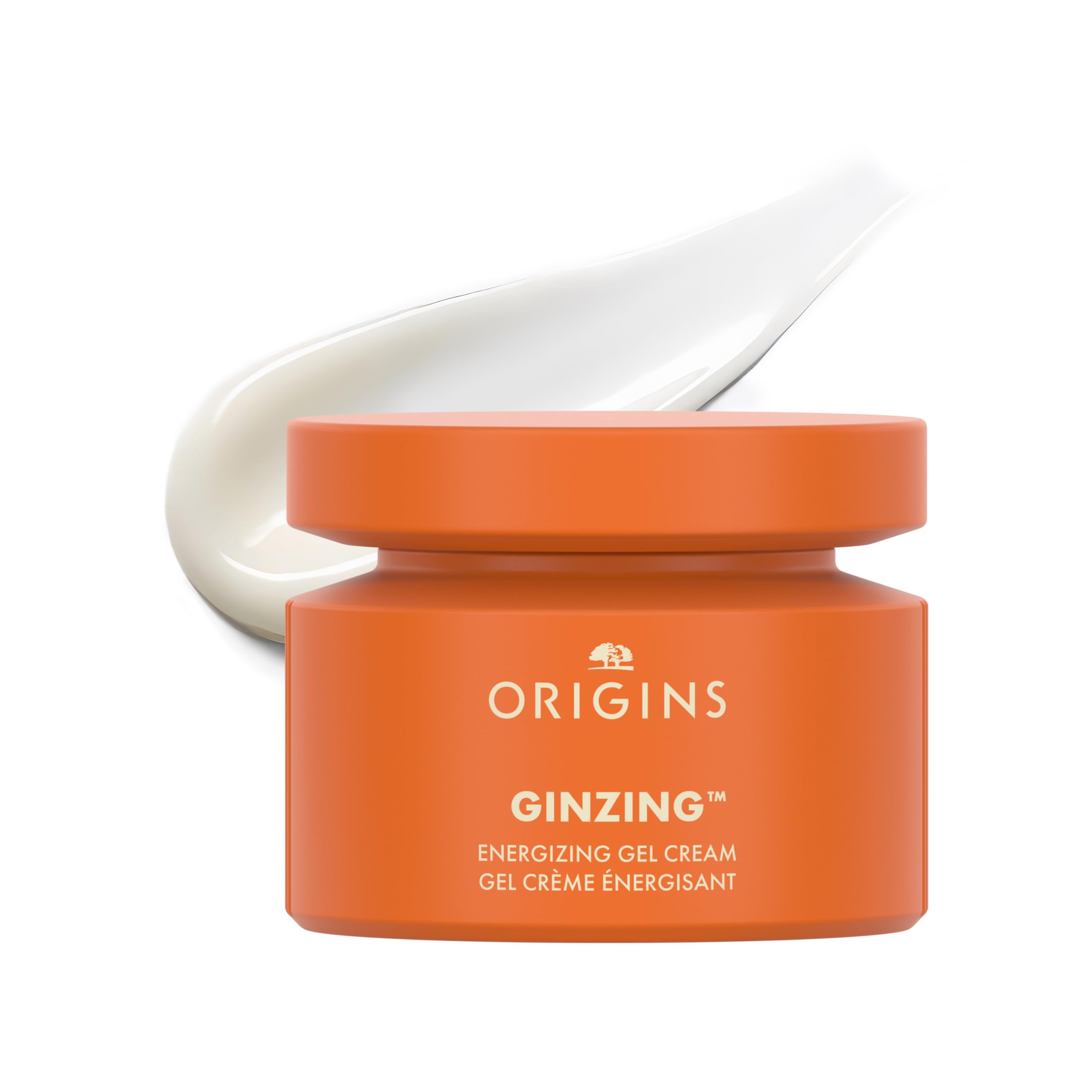 Origins GinZing Gel Crema Energizzante | Idratante viso ad azione illuminante | Con Vitamina C, Niacinamide, Ginseng e Caffeina