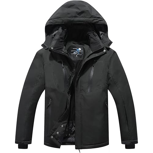 PHIBEE Women's Waterproof Outdoor Snowboard Breathable Ski Jacket