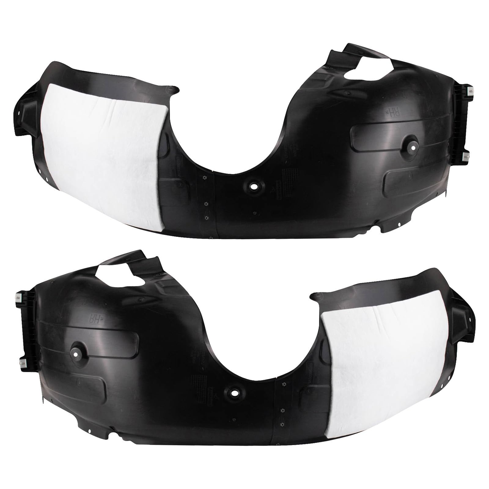 TRQ Inner Fender Liner Set | For 2020 Hyundai Sonata HY1248183 HY1249183