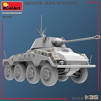 Amazon | ミニアート(Miniart) 1/35 ドイツ Sd.Kfz.234/2 プーマ