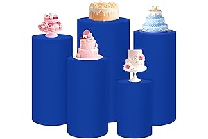 Royal Blue Cylinder Covers for Party, Weddings, Events