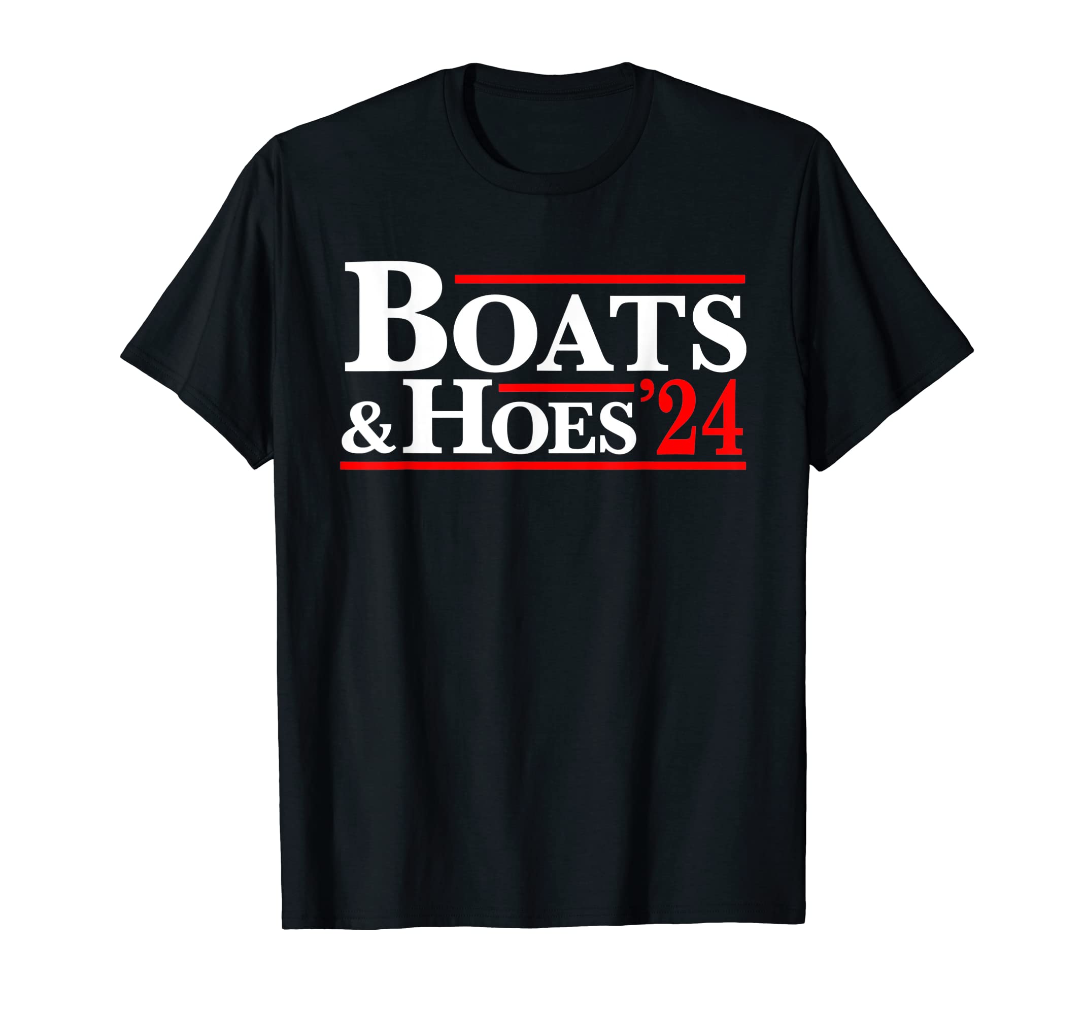CustomNinja.comBoats & Hoes 24 Vintage Logo For Your Step Brothers T-Shirt