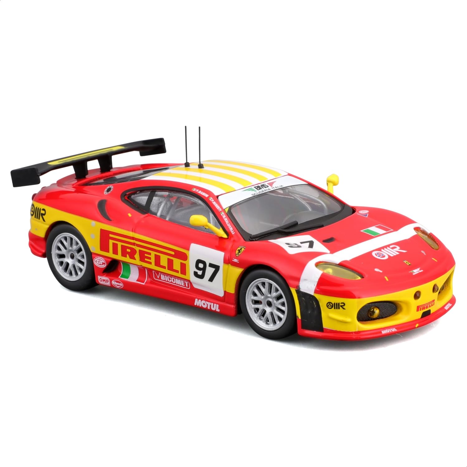 Amazon.com: Bburago B18-36303 1:43 Ferrari Racing F430 GT2 2008