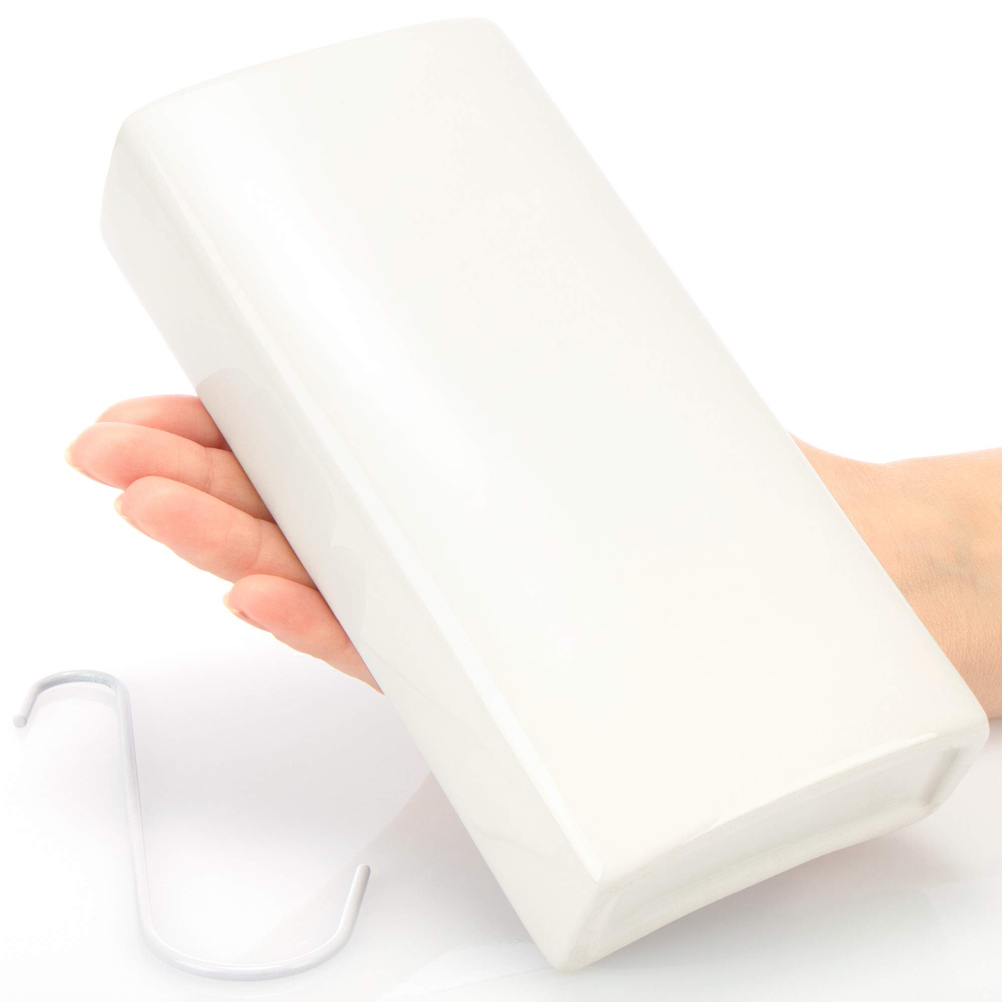 Umidificatori Da Riscaldamento In Ceramica - 4 Pezzi Bianchi, Da Appendere Ai Termosifoni, Senza Consumo Energetico - Foto 3