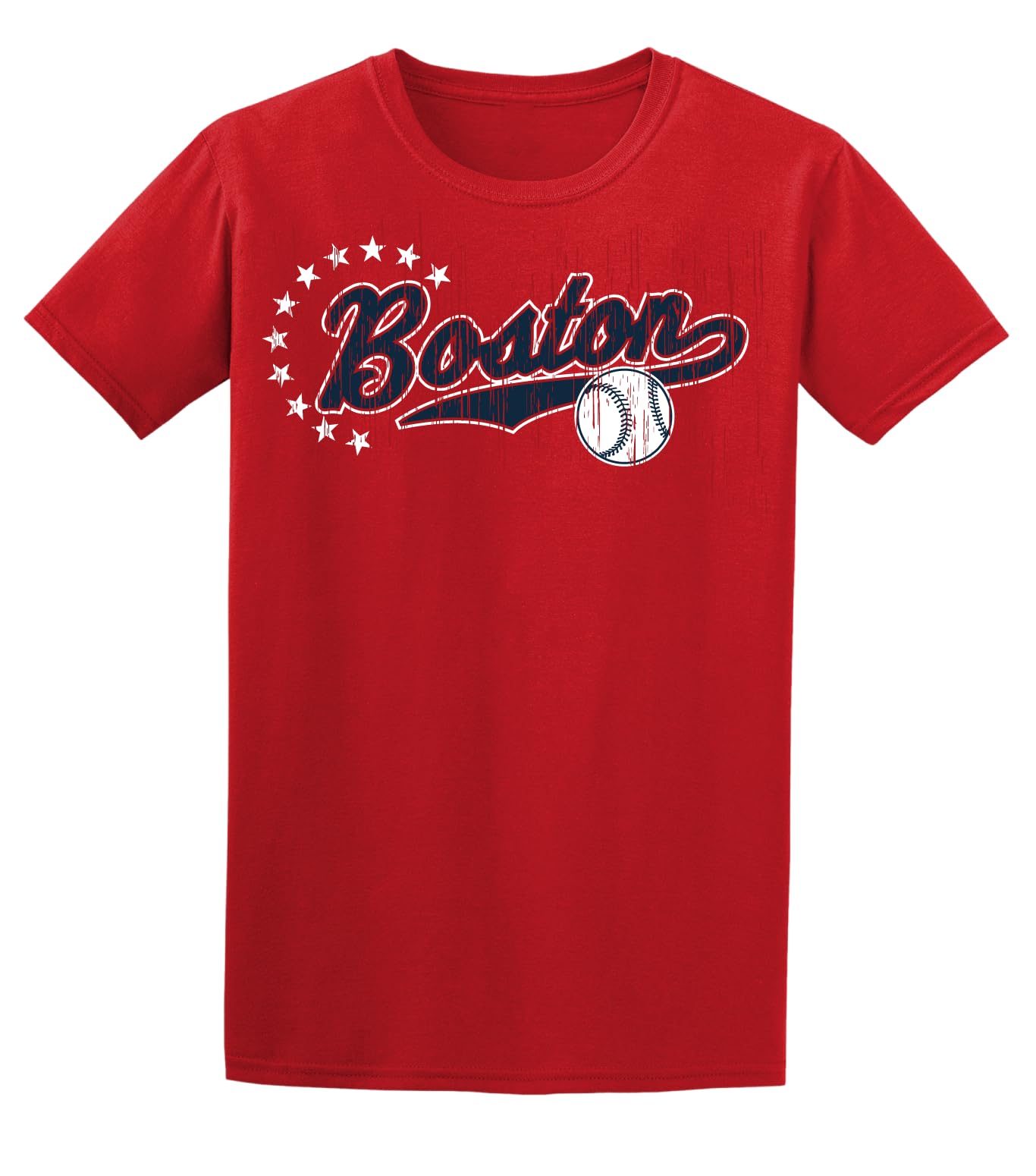 J2 Sport Men's & Women's Short Sleeve Baseball Shirt, Boston Baseball, 3XL โ image 1