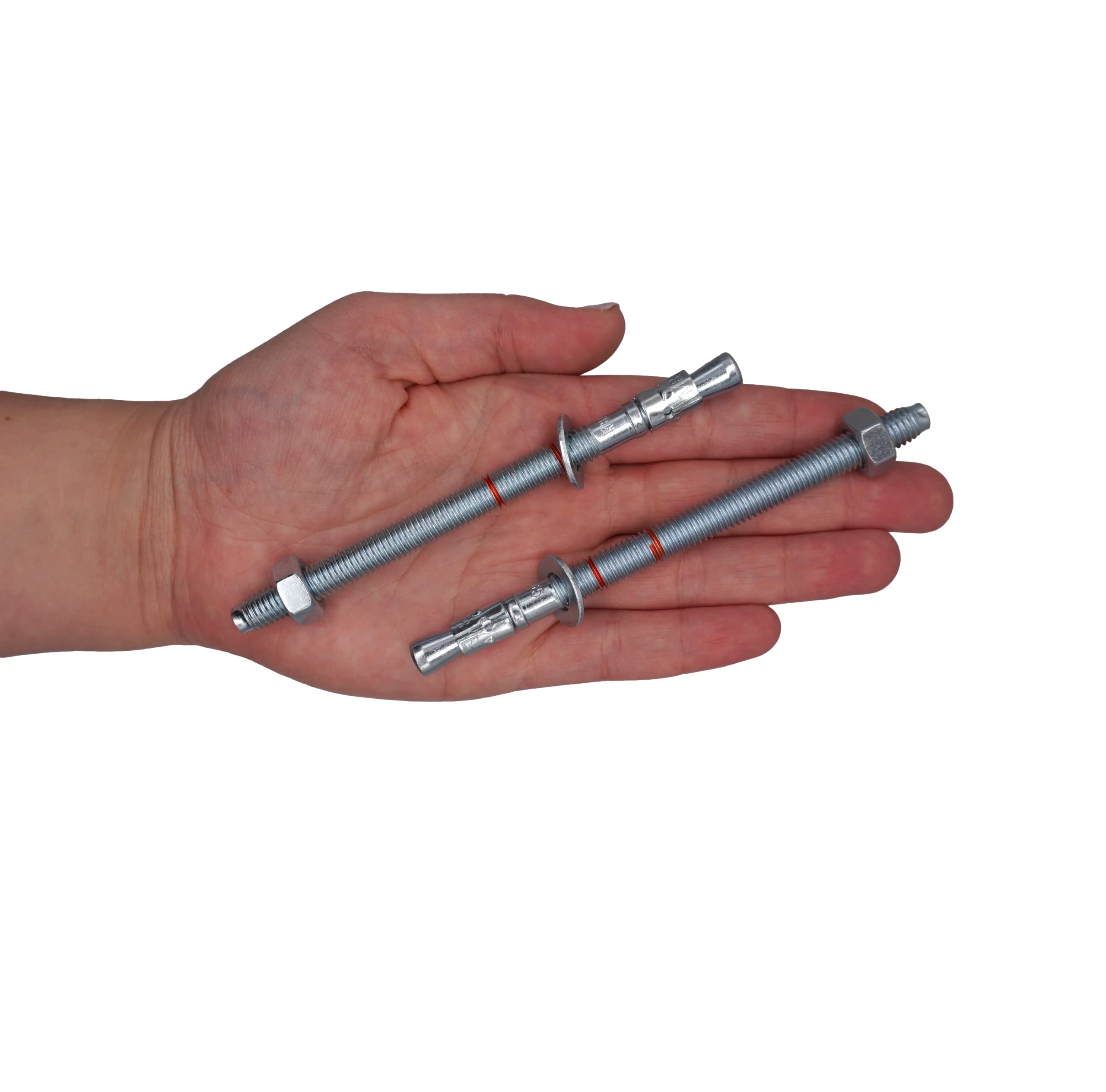 (8 sztuk) kotwy na kotwy M8 x 115 mm, metalowe kołki, mocowanie muru za pomocą śrub, kotwica rozprężna betonu (8, M8 x 115 mm)