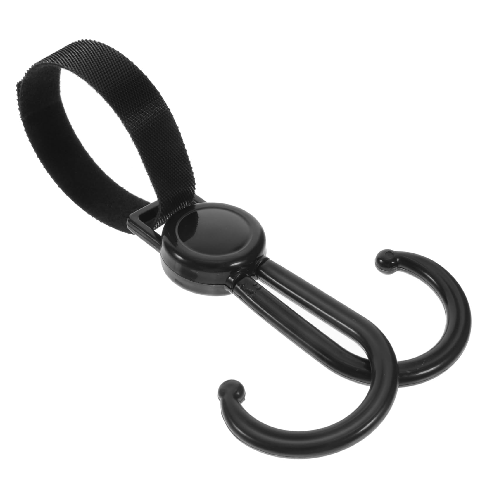 ERINGOGO Stroller Hook Double Hook Hanger for Shopping Trolley Sturdy Stroller Clips for Diaper Bags and Groceries Multi Functional Hook for Everyday Use