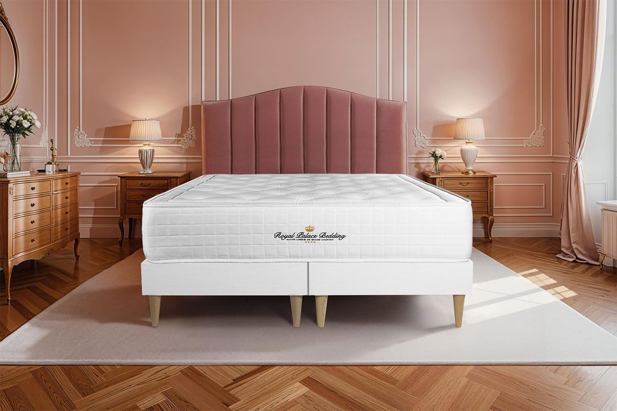 Royal Palace Bedding Ensemble Matelas à mémoire de Forme Maxi épaisseur Buckingham 180x200 Double sommier | Epaisseur : 30 cm | Confort : Equilibré