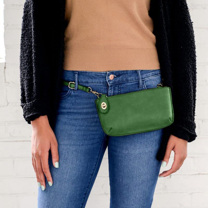 Image of Joy Susan Women's Fashion Purse Mini Crossbody Wristlet Clutch Handbag - Kelly