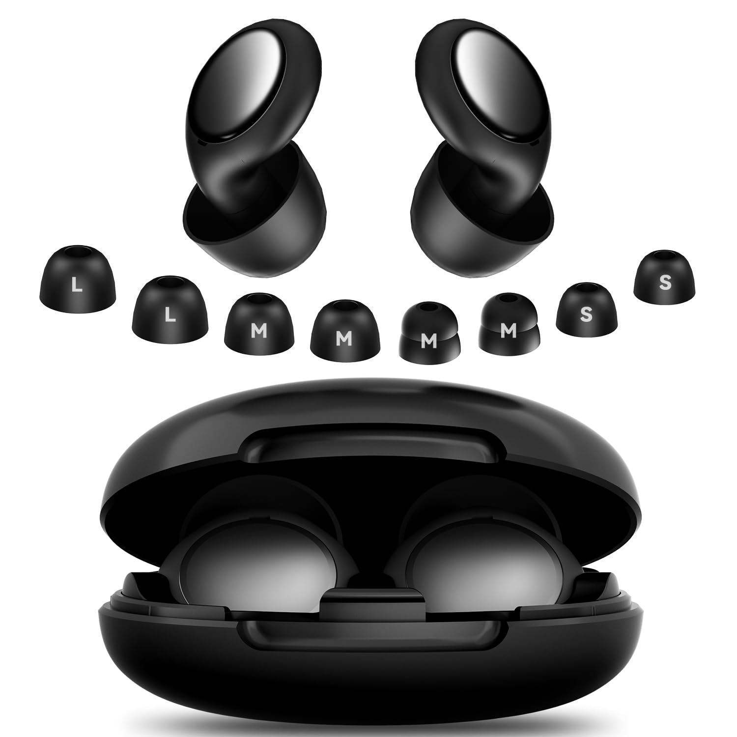 Ear Plugs for Sleep Noise Cancelling - 45dB, Customized Soft Earplugs for Concert, Reusabl...