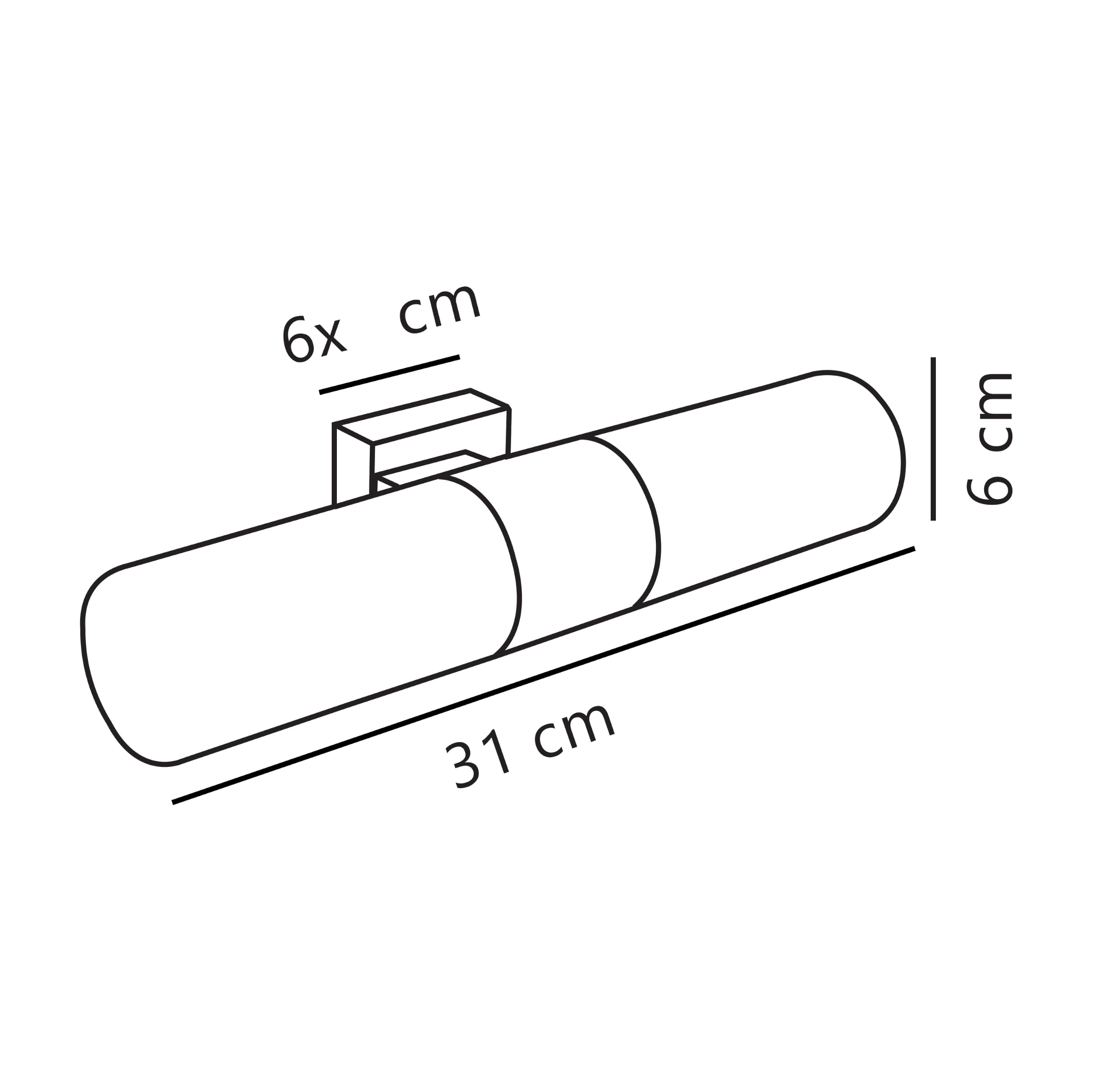 Nordlux Wandleuchte Tangens 2x25W chrom IP44 E14 17141029