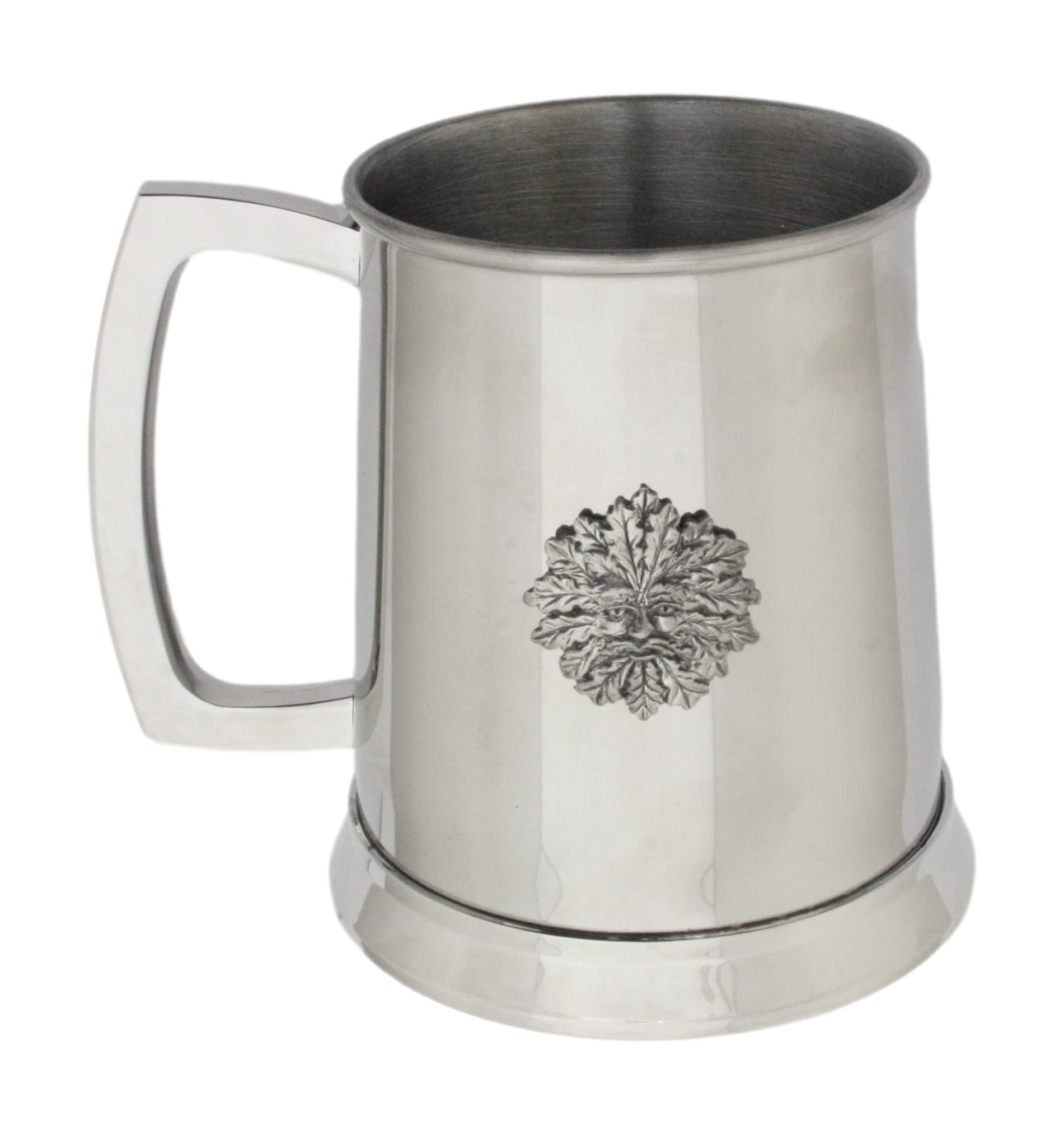 Gamekeepers Cottage gifts Green Man Stainless Steel Beer Tankard Free Engraving Gift 159