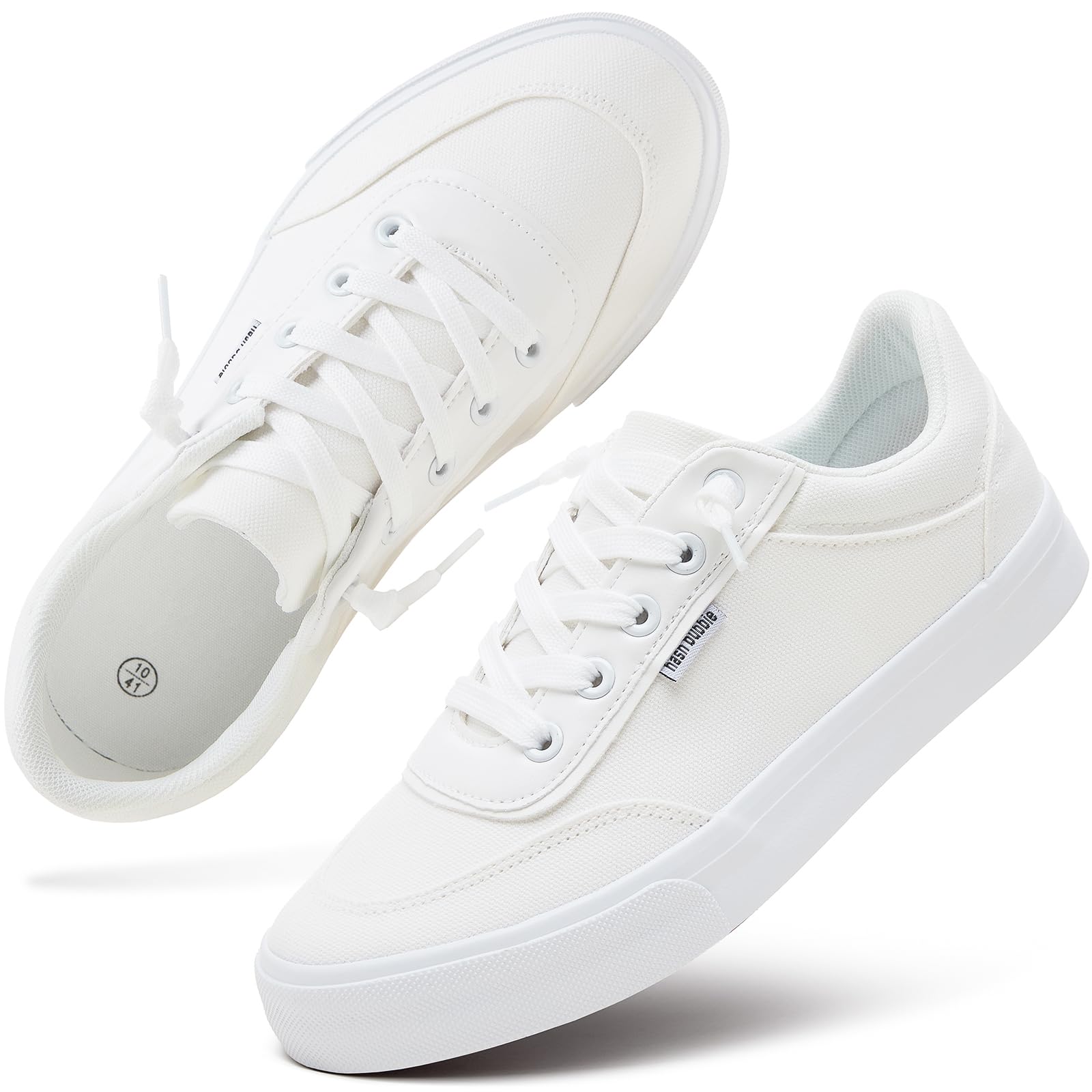 hash bubbieUnisex Slip on Sneakers Women's Canvas Sneakers Classic Non Slip Canvas Shoes Casual Tennis Shoes for Men