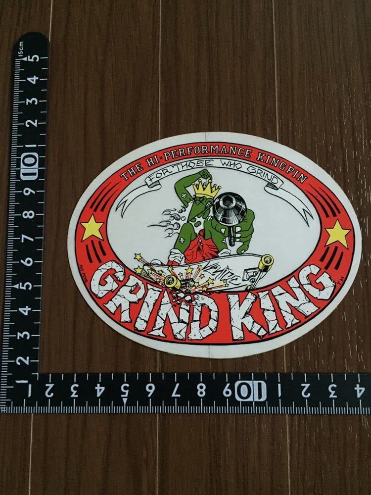 80s Grindking sticker グラインドキング ステッカー Amazon.co.jp: レア!! 80s GRIND KING ステッカー グラインド