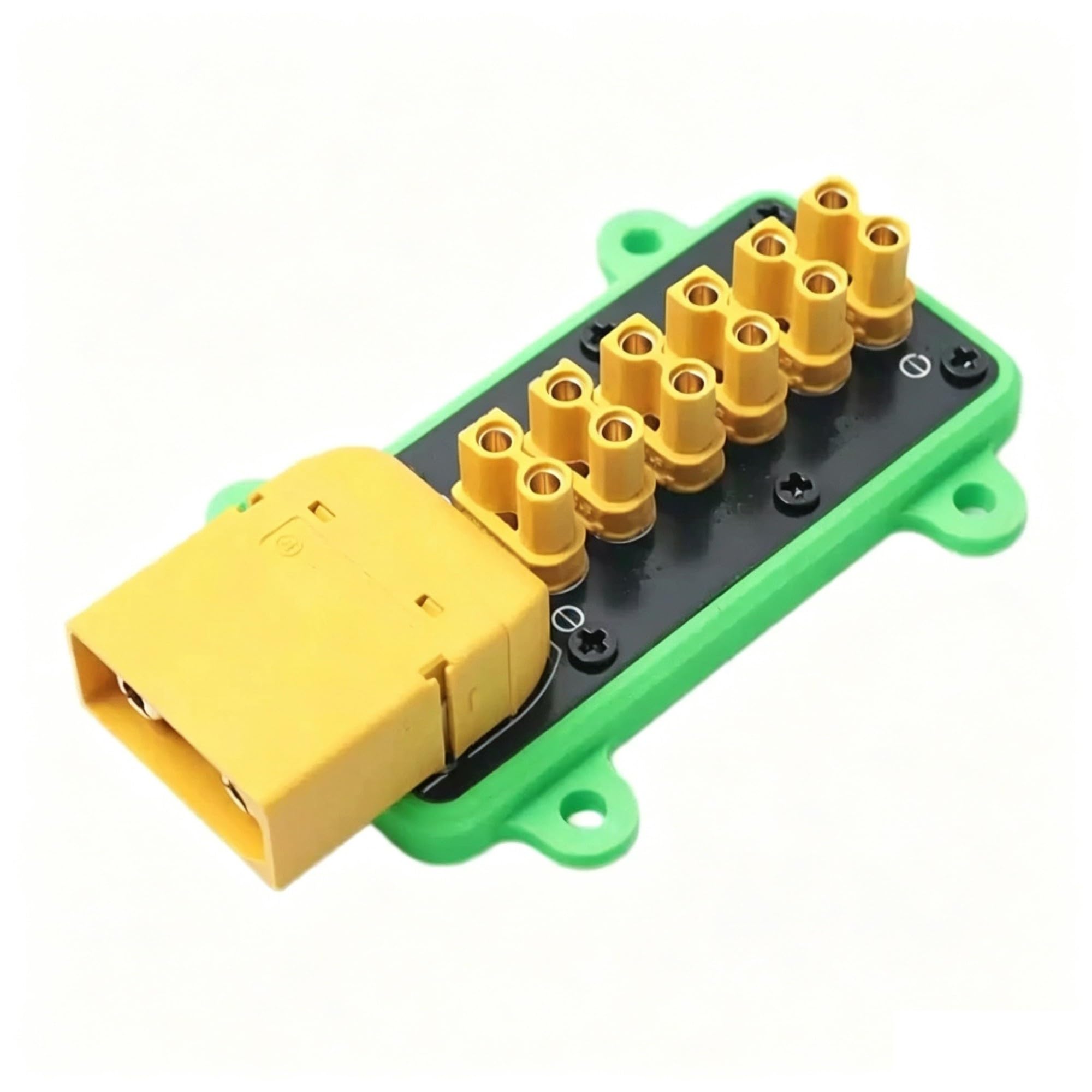 Módulo alimentación PDB 6 puertos 0-100V 50A con carcasa protectora