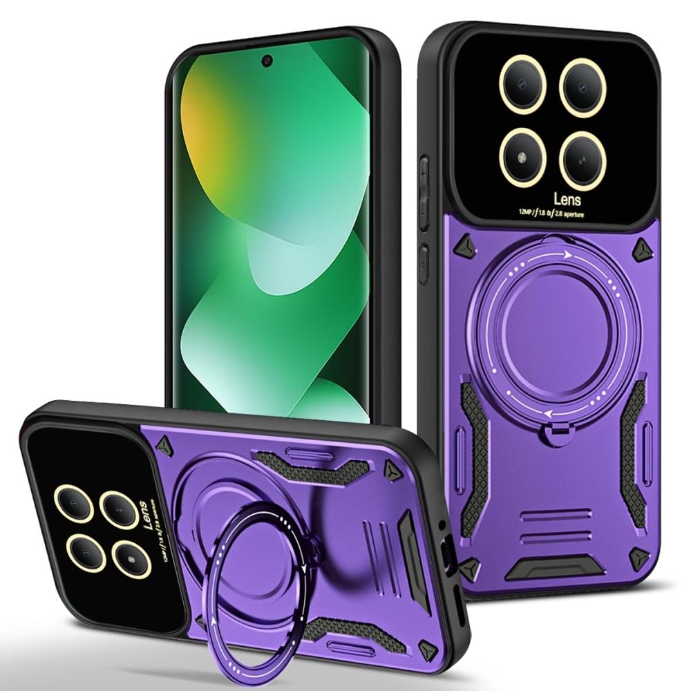 Coque Xiaomi Redmi Note 14 Pro 4G évite chutes silicone anneau - 7