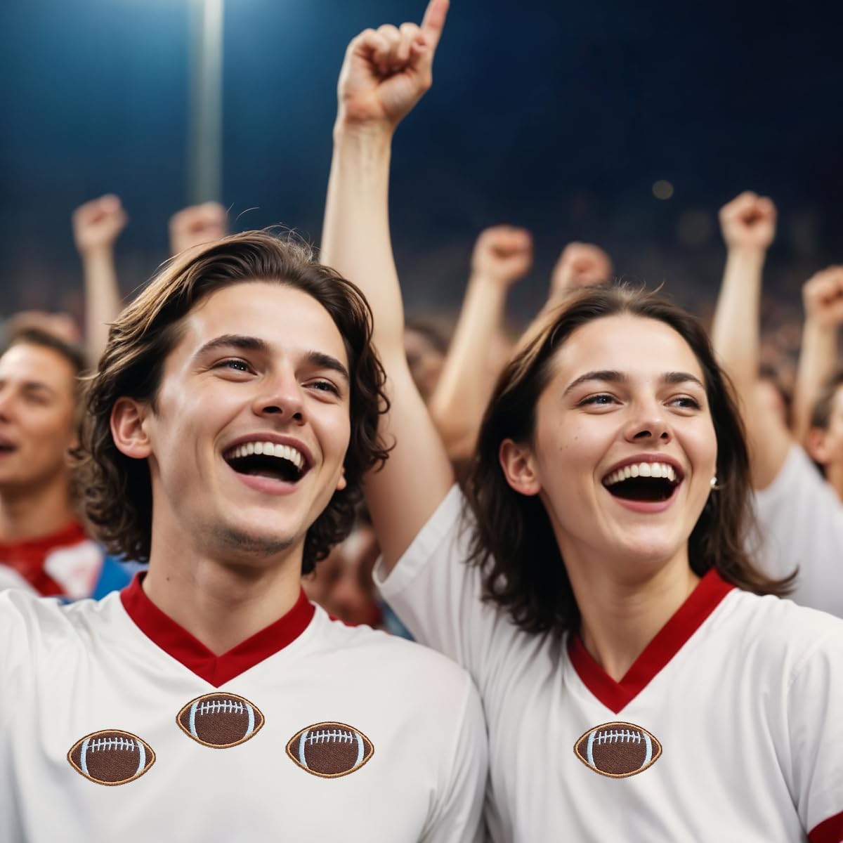 9PCS Alabama Iron on Patches, Football Patches for Jeans, T-Shirts, Backpacks, Hats and More(New) - Image 3