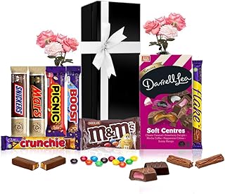 Chocolate Gift Hamper – Assortment of Premium Chocolates – Perfect Chocolate Lovers Gift – Consists of Nestle, and Darrell...