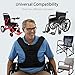 Wheelchair Seat Belt for Adults Chest Harness Safety Strap for Elderly & Disabled Torso Support with Adjustable Anti-Slip Restraint Vest