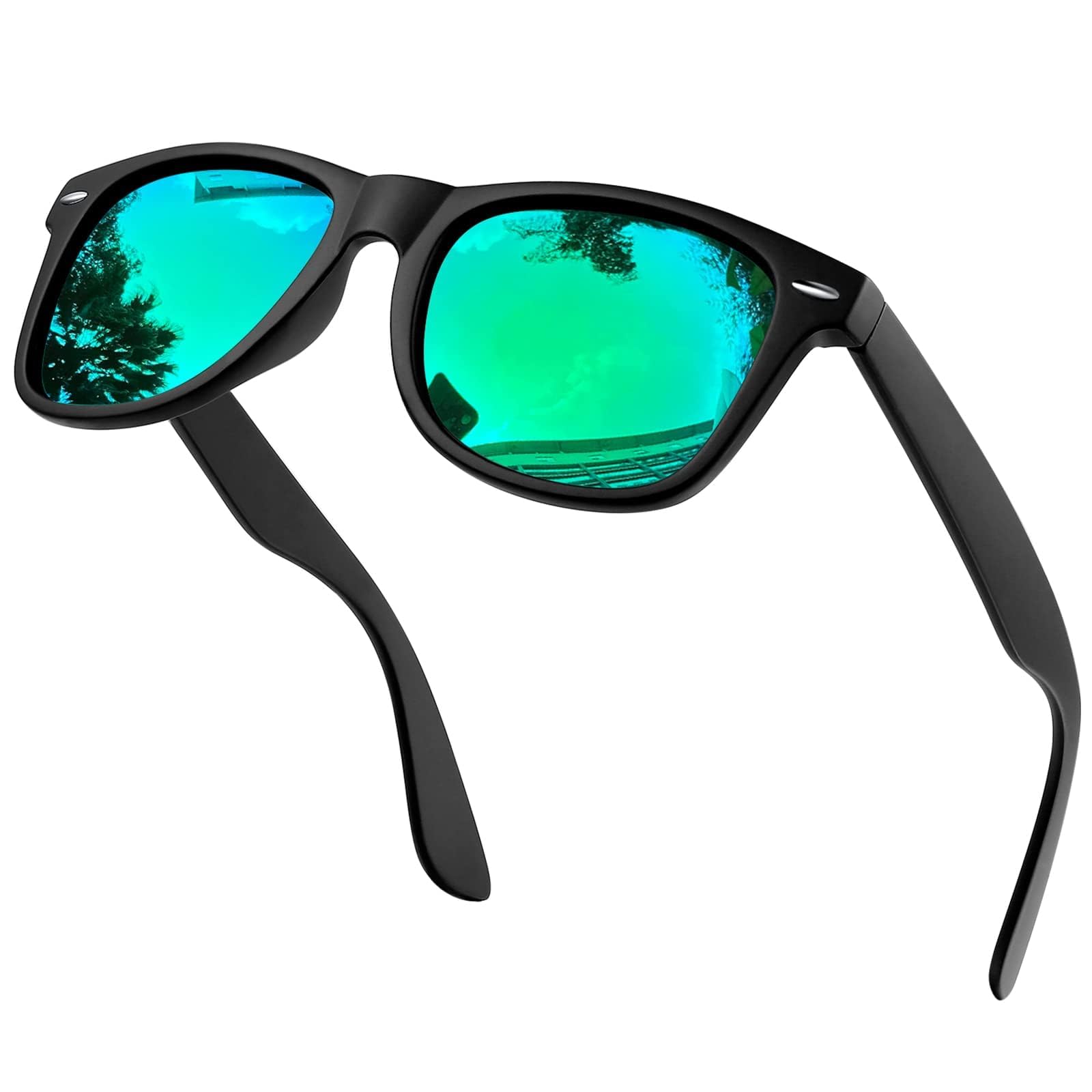KANASTAL Alta Protección Polarizadas Gafas de Sol Hombre y Mujer Cuadradas Conducción Pesca UV400 Protección