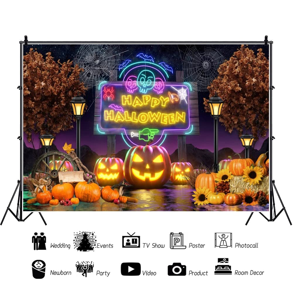 背景布 ハロウィン 撮影背景 大判　2.2x1.5m Amazon | Qinunipoto 背景布 ハロウィン ハロウィーンの背景