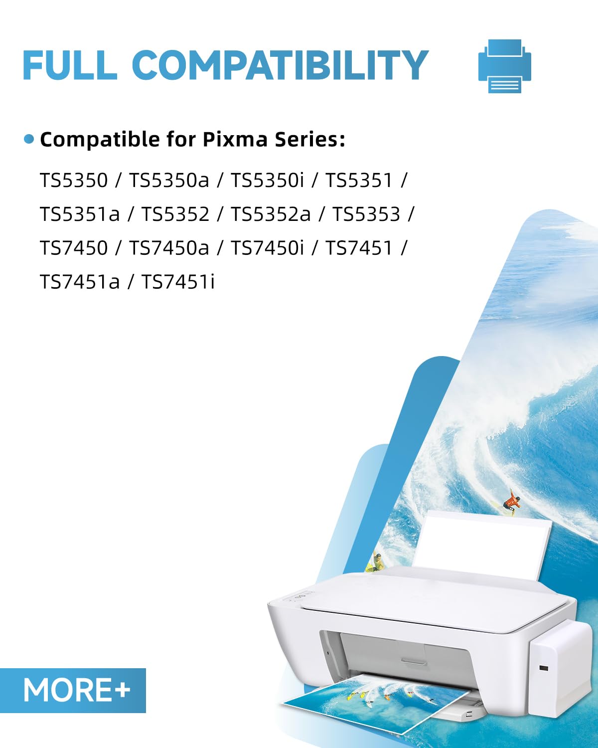 Cartucce 560 XL Nero, Inchiostro PG-560 XL Rigenerato per Canon 560 Originali, Cartuccia 560XL Nero - Stampa fino a 750 Pagine, Compatibile con Pixma TS5350 TS7450 TS7451 TS5350a TS5351 TS5352 TS5353