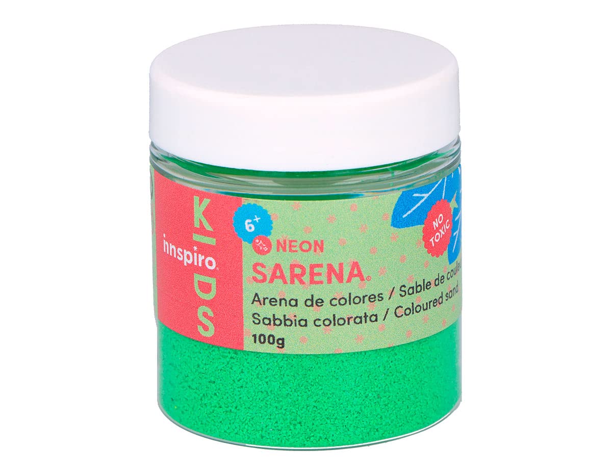 INNSPIRO Sand of Colours Neon Green 100g