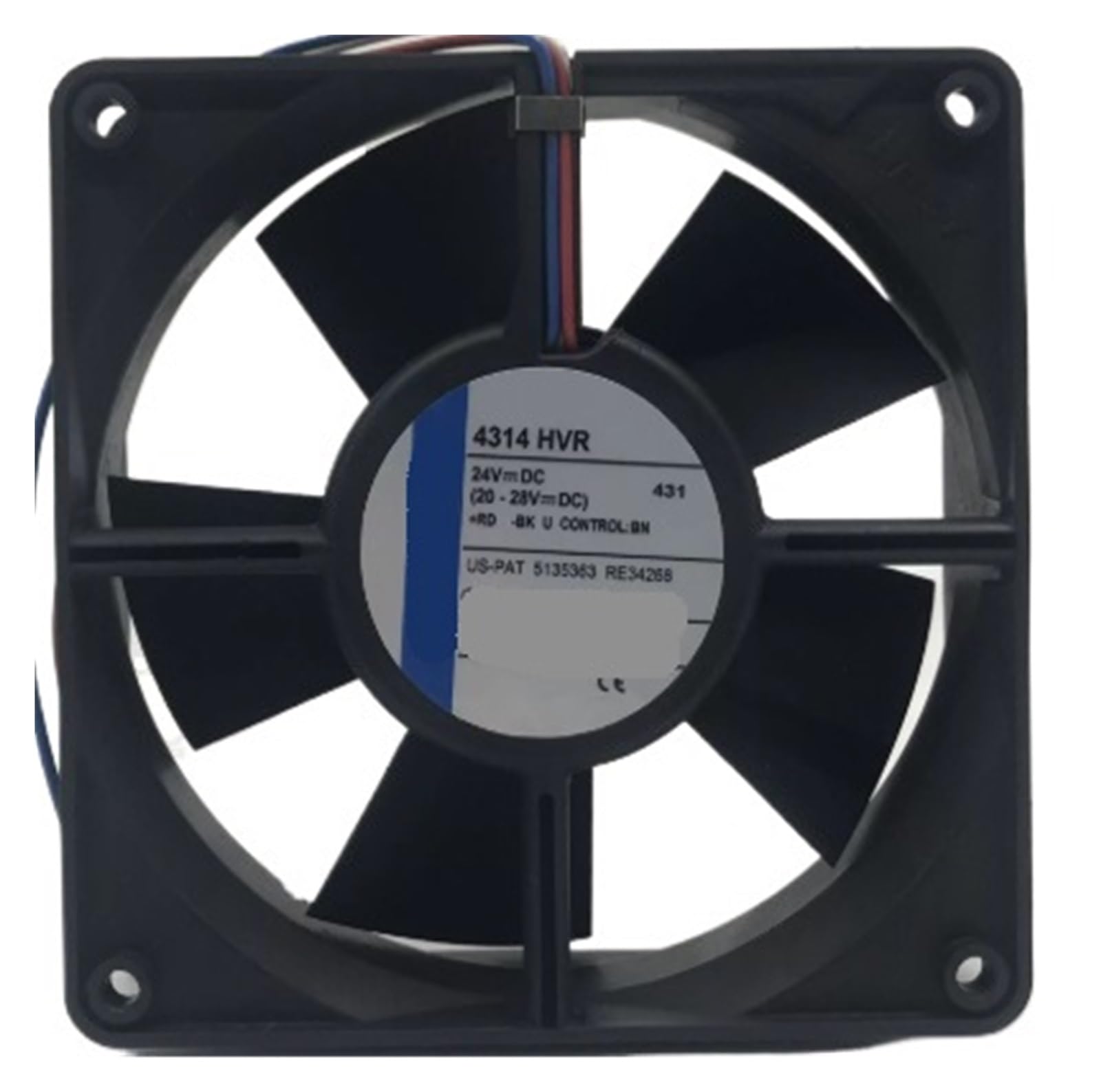 Ventilateur de refroidissement 24V 4314HVR extracteur d'air industriel à 3 fils