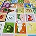 SIMPVALE Double-Sided Mats Foam Waterproof Baby Crawling Thickening Mat Drawing Alphabet Figures Animals Pattern 180cm x 120cm x1cm (70.86inch x 47.24inch x 0.4inch)