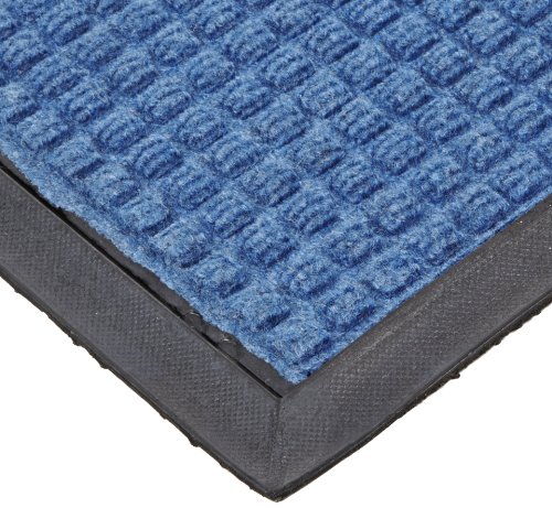 Notrax T35 Water Master Rubber-Backed Entrance Mat, 3' X 5' Blue, Model Number: T35S0035BU