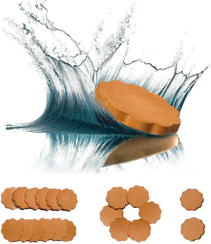 100PCS Skipping Rocks, River Flat Stone Specially Made for Stone Skipping, Fun and Easy Outdoor Activity