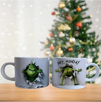 Grinch Kupa Bardak | Tek Adet 0176