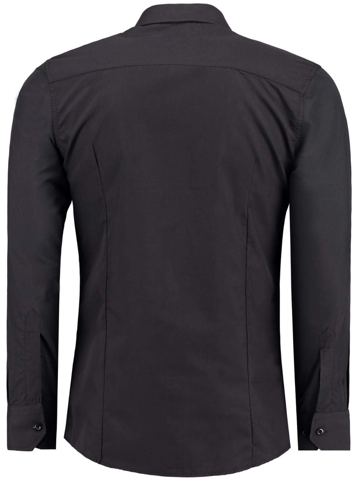 J'S FASHION Camicia da Uomo a Maniche Lunghe, Slim Fit, Facile da Stirare, Taglie UE: dalla S alla 6XL