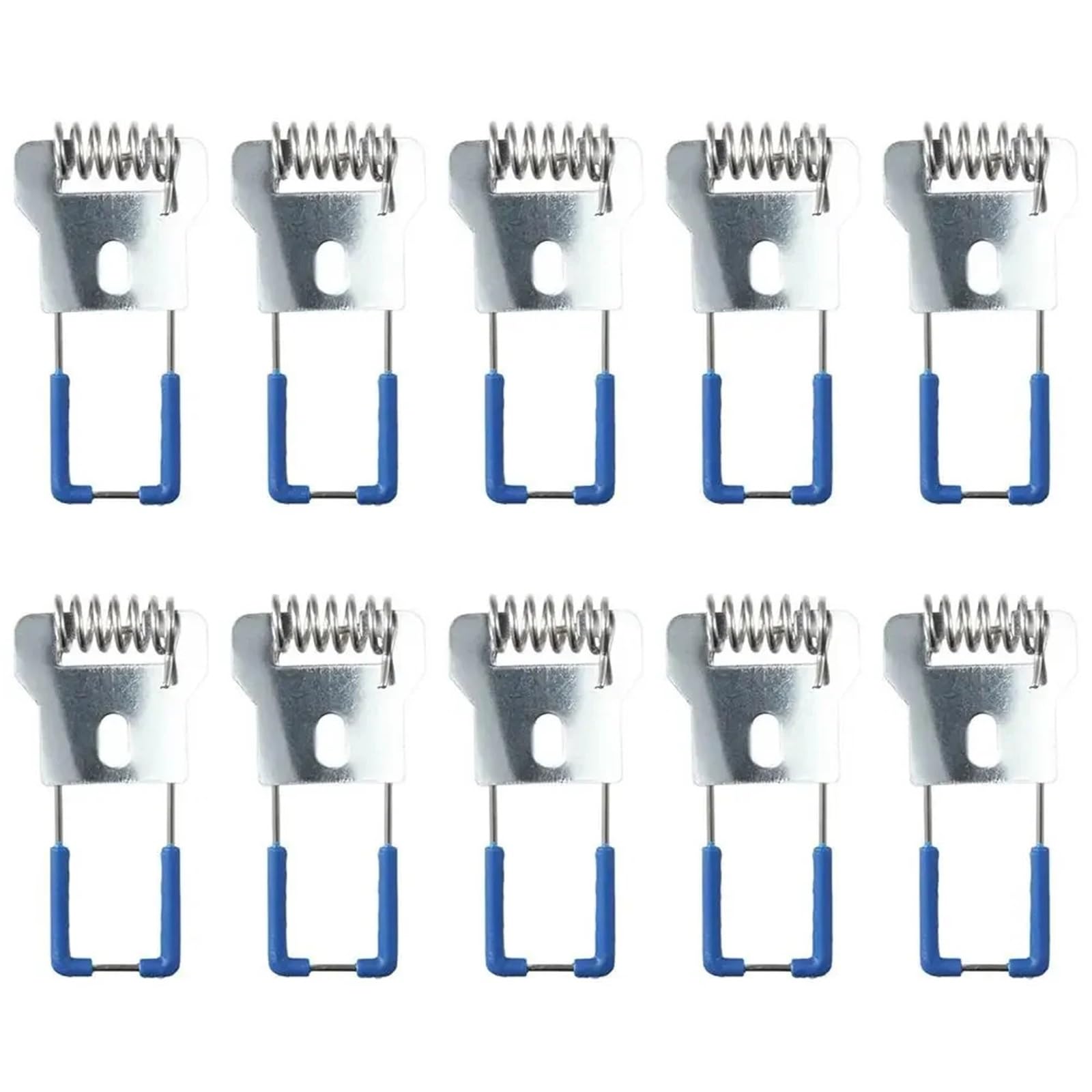 Maryear One Color Spring Clips Recessed Lighting 40Pcs Spring Clip Cold-Rolled Steel Downlight Bracket Led Embedded Lighting Accessories Ceiling Aisle Panel Lights