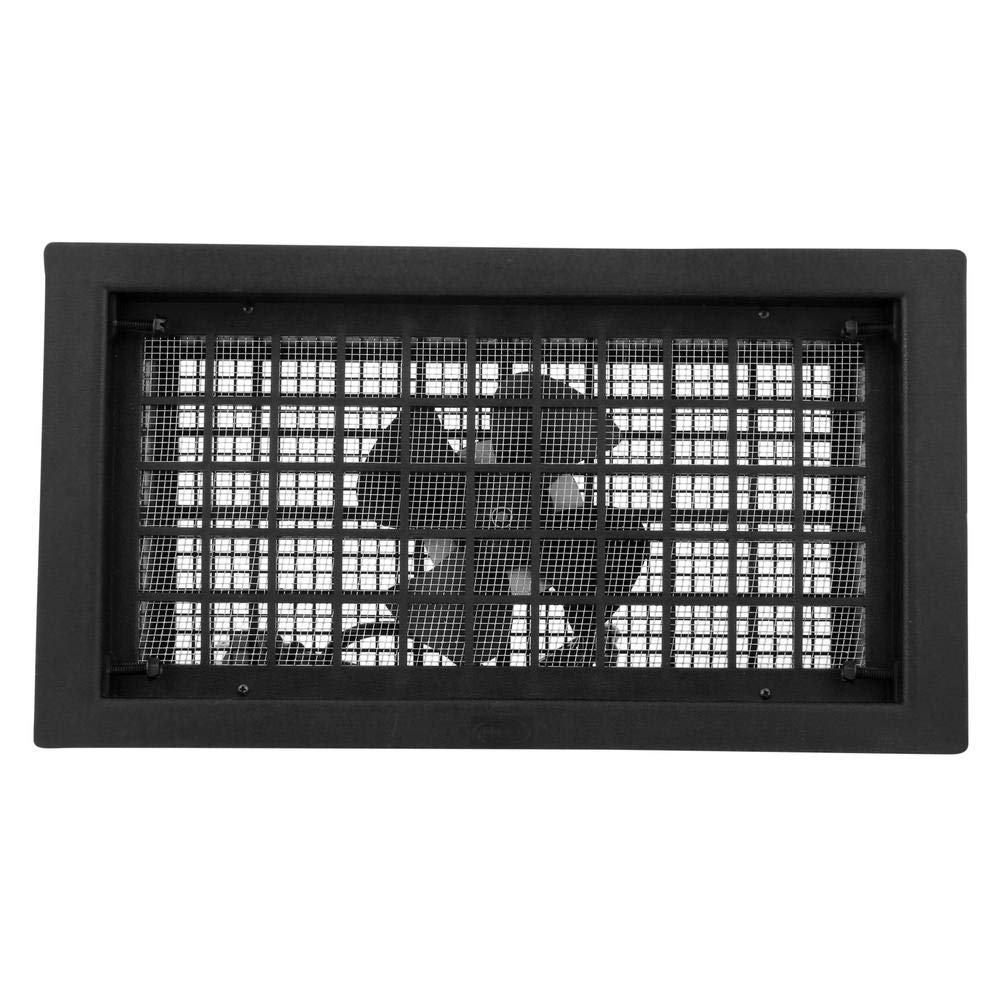 Amazon.com: Master Flow 16 in. x 8 in. Resin Power Foundation Vent in Black  : Everything Else