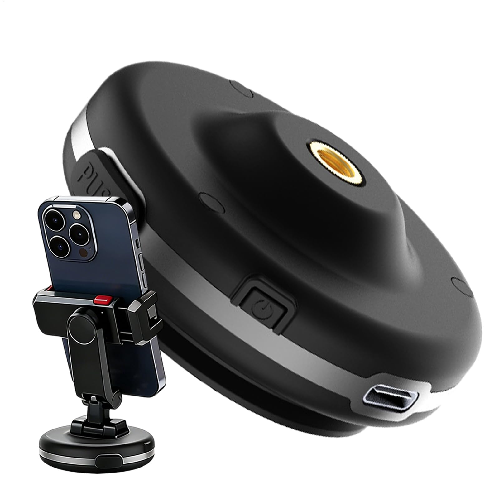 Soporte de coche para teléfono celular con fijación firme para videos y GPS 8