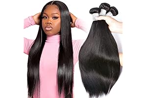CYNOSURE Brazilian Hair 3 Bundles: Luxuriously Silky Unprocessed Virgin Weave