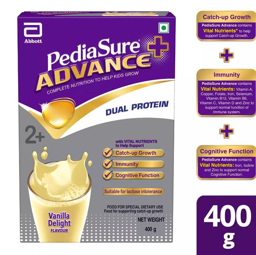 Pediasure Advance Plus Vanilla - Pack of 400g Powder