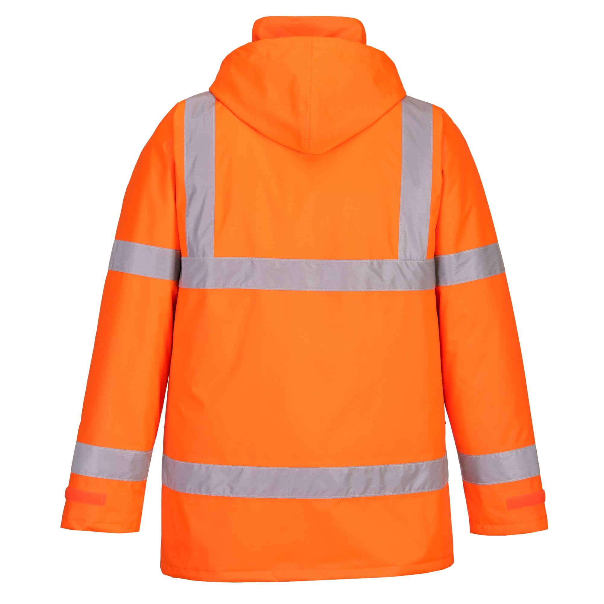 Portwest S460 Chaqueta De Tráfico De Invierno Impermeable Cómoda De Alta Visibilidad Naranja, S