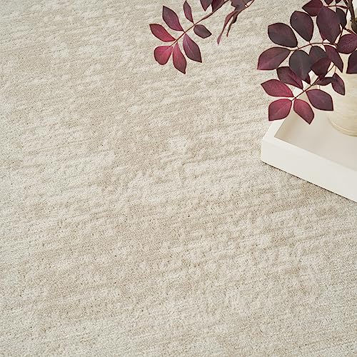 Tapete decorativo Nourison Serenity Ivory 6' x 9' miniatura 5