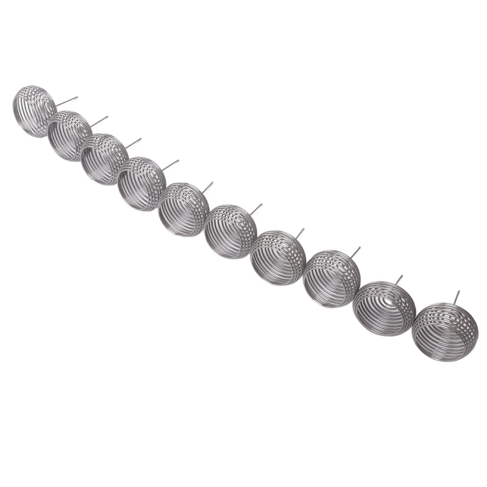 KIMISS Panier d'engrais pour bonsaï, Boîte de Nutrition en Acier Inoxydable de 100 Pièces pour Orchidées, Plantes d'intérieur