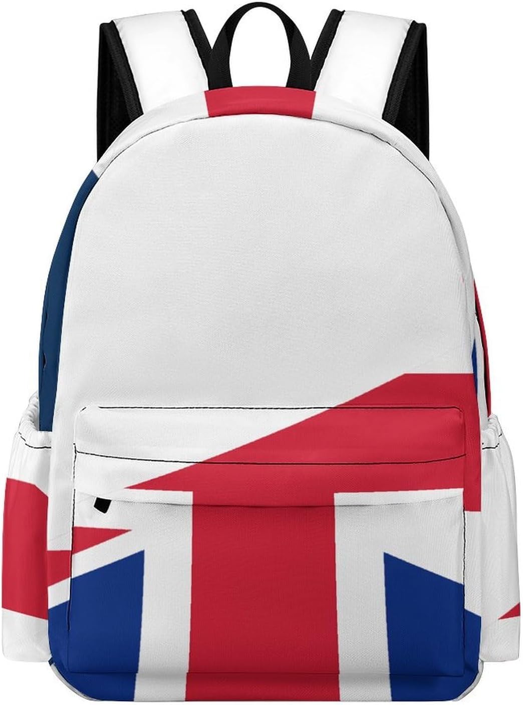 France & UK Flag Novelty Backpack Lightweight Daypacks