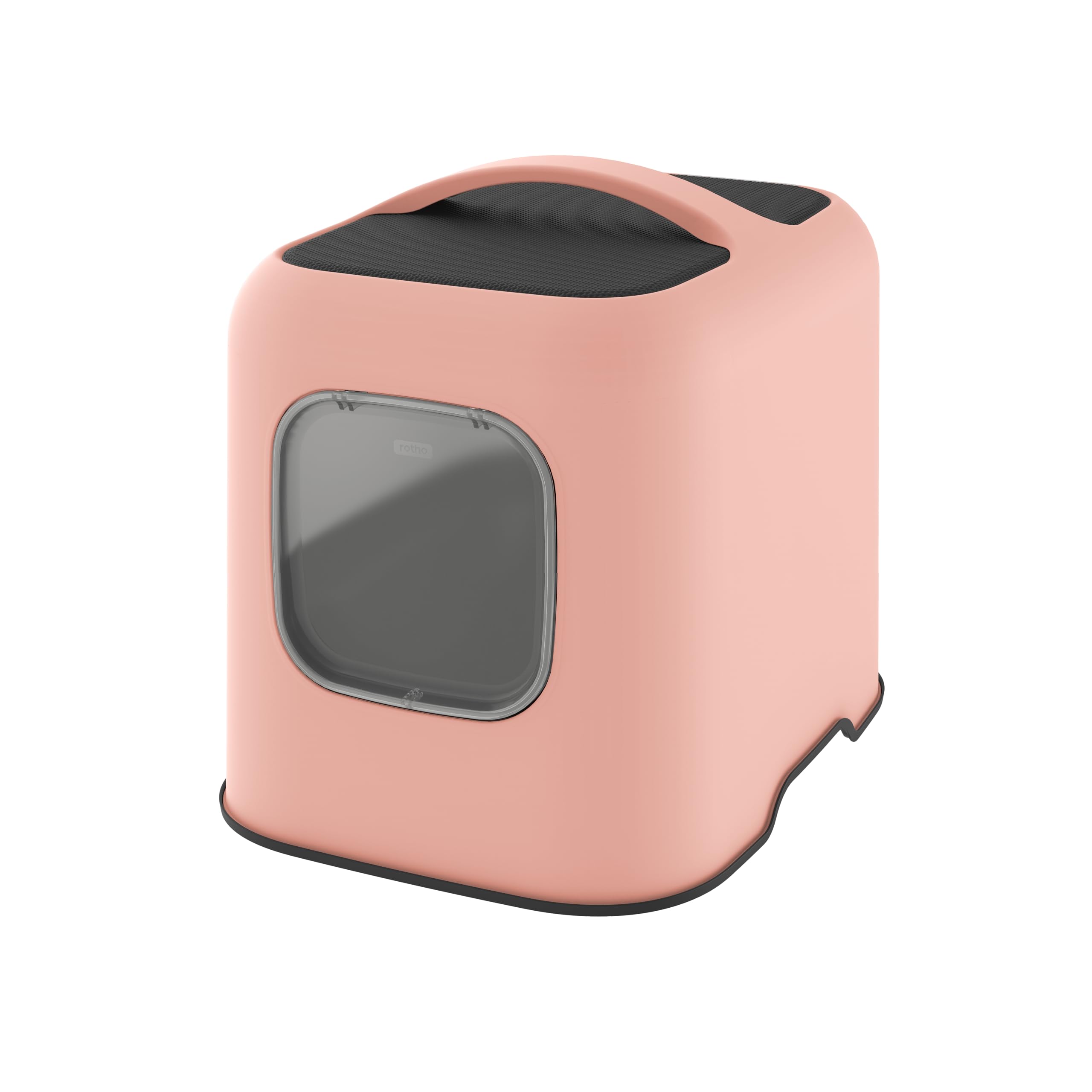Rotho BIALA Maison de Toilette Rose pour Chat