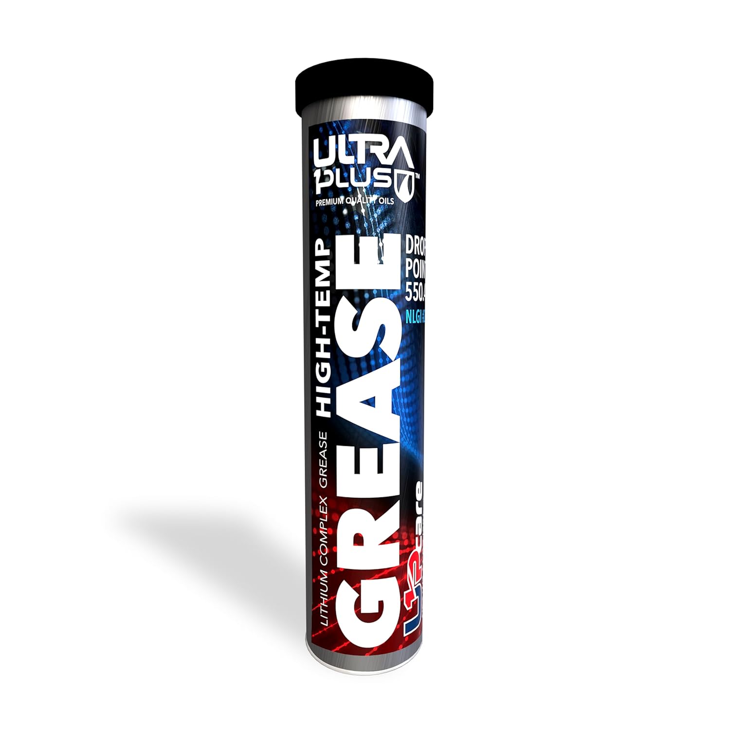 Ultra 1Plus Multipurpose Lithium Complex Grease | High Temp Lubricant LithiumTube | Red Grease Tube 14 oz NLGI 2 x10 Pack | Wheel Bearing, Axle, Tractor, Boat Trailer, Heavy Equipment
