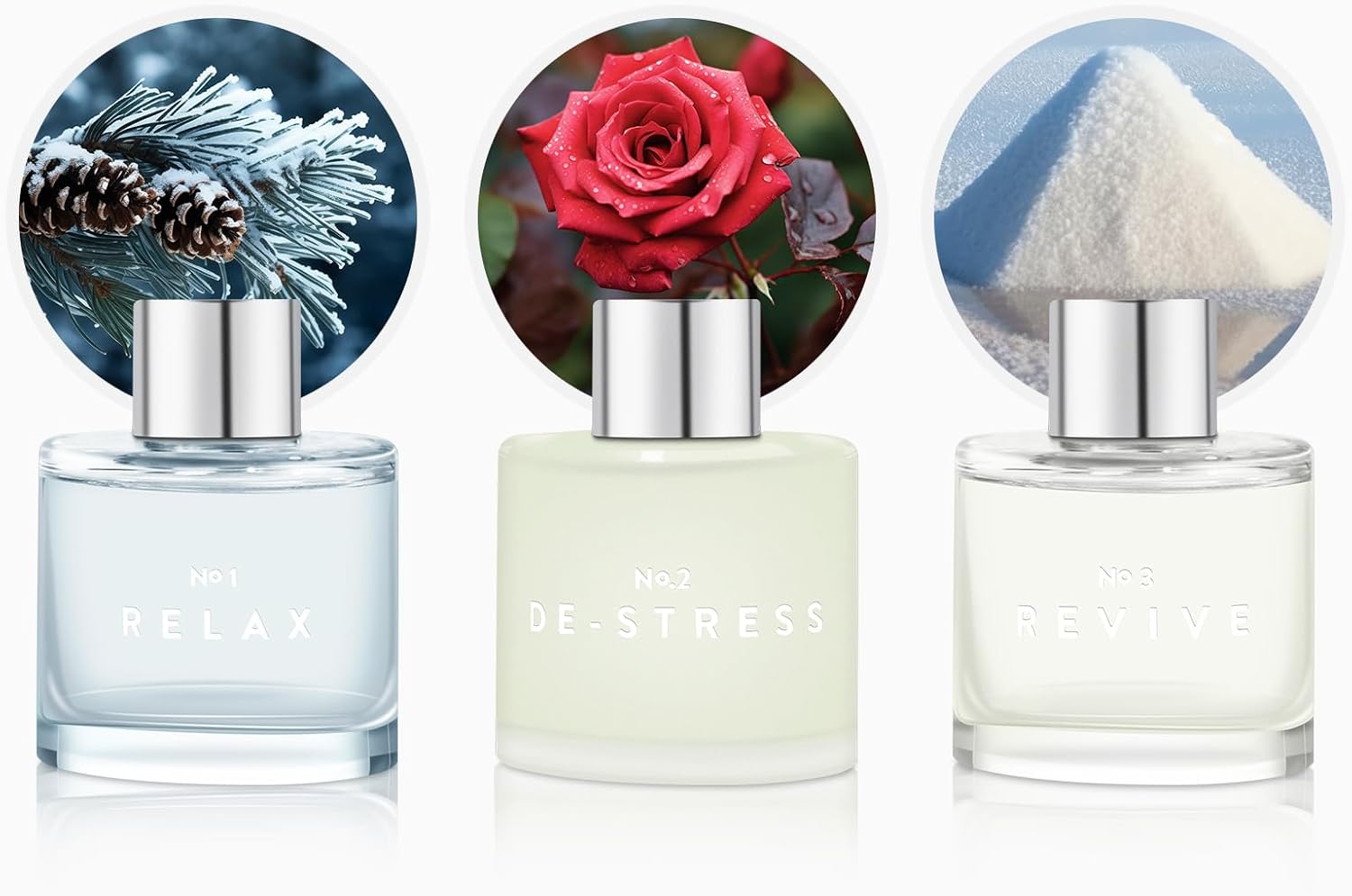 3 Pack Reed Diffusers and Set of 3 Scent Diffusers 150ml