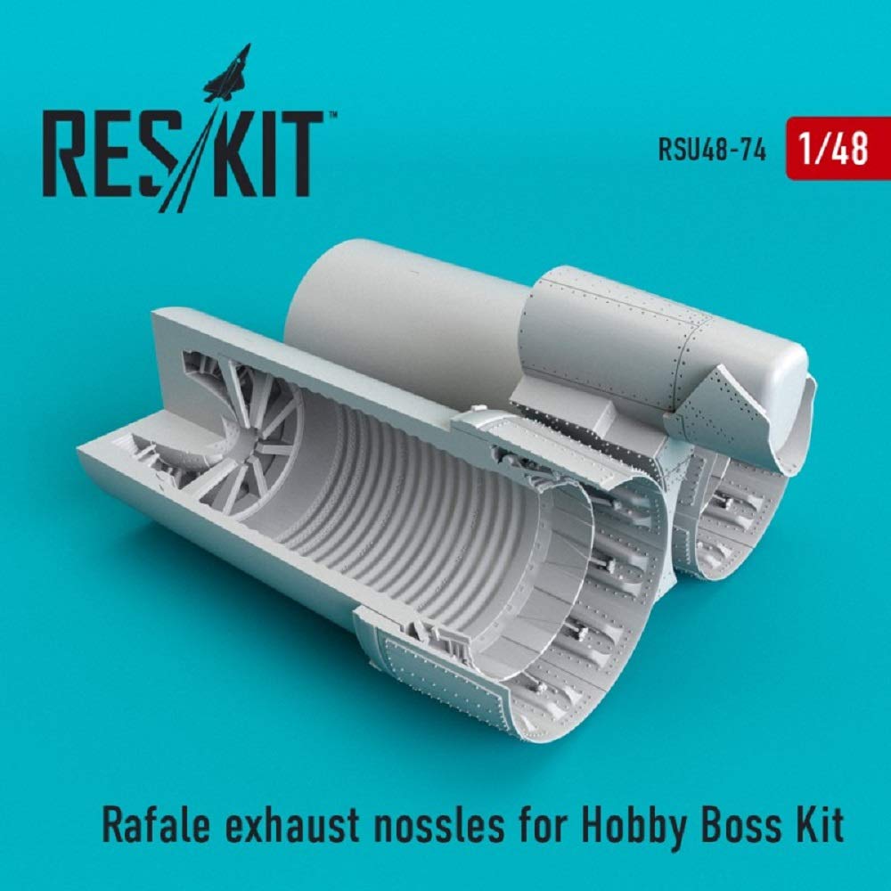 Reskit Sprue Brothers 1:48 Rafale Exhaust Nozzle (HBS Kit), RESRSU480074U