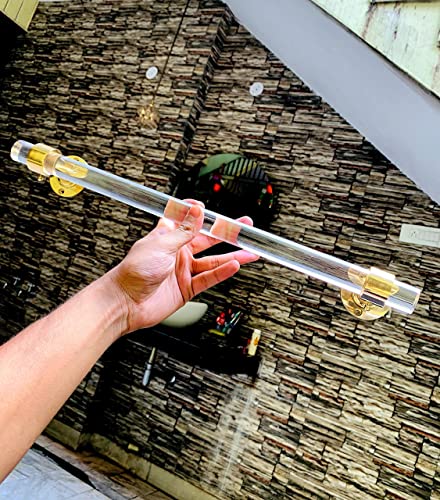 Title: Modernhomecor Lucite Towel Bar – Open Bracket Designed Modern Towel Rack Made From Quality Brass Material For Bathroom And Kitchen Décor Lucite Acrylic Fixture - 18.5 X 4 X 3 Inches #TOP5